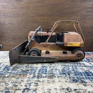 Vintage Tonka Mighty T9 Dozer Bulldozer Pressed Steel USA Made 1970’s - Picture 1 of 11