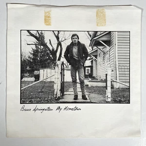 BRUCE SPRINGSTEEN My Hometown/Santa Claus Is Comin To Town Vinyl 7" Single EX - Picture 1 of 4