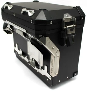 BMW Aluminium Alu Koffer Seitenkoffer rechts schwarz F850GS R1200GS R1250GS ADV - Bild 1 von 1