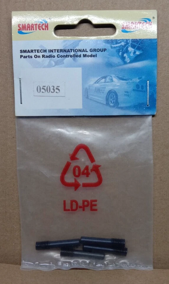 Smartech - 05035 - Shock Mount Pin (4 Pack) - R/C Buggy - NEW IN PACK - Image 1 of 1