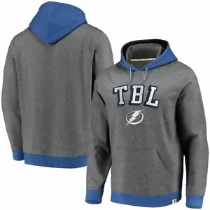 Tampa Bay Lightning Fanatics Signature Fleece Pullover Unisex True Classics XL - Picture 1 of 3