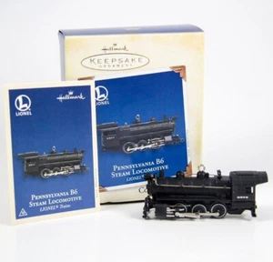 Hallmark KS Pennsylvania B6 locomotora de vapor adorno tren Lionel #10 2005 - Imagen 1 de 12