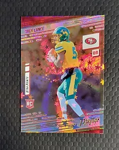 Panini Prestige Football #204 2021 Trey Lance Xtra Points Astral Holo SP Dallas  - Imagen 1 de 2