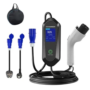 Mobile EV Charger for China GB/T BYD, Portable EV Charging Station, 32A 7kW, 5m - Picture 1 of 11