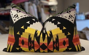 ONE PINDLER  HORIZON "EAGLE ROCK" SUNBRELLA CUSTOM BOLSTER PILLOW - A - Picture 1 of 2