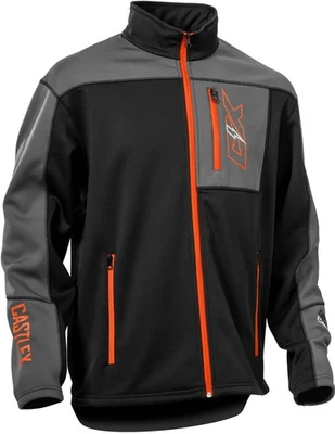 Chaqueta Castle X Fusion G5 Para Hombre Capa Media Naranja/Negro/Carbón Foto 1 de 2