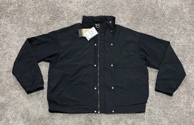 Nike Tech Chaqueta con Cremallera Completa con Botones Embalable Sudadera con Capucha Negra FZ0714-010 Para Hombres Talla M Foto 1 de 4