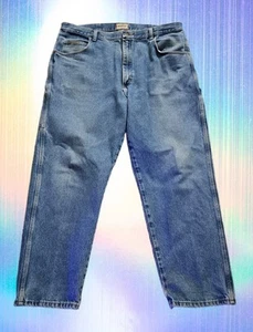 Schmidt Workwear Jeans Y2k Carpenter Mens 40X29 Blue Grunge Hammer Loop Lot  - Picture 1 of 8