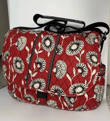 Bolso Bandolera Vera Bradley Deco Margarita Retirada Mensajero Bolso Acolchado - Leer Foto 1 de 4