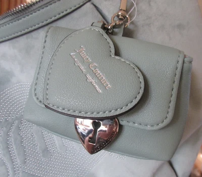 Juicy Couture Queen Couture Hobo Terciopelo Salvia Tachonado Logo OFERTA AYUDA PERROS Y GATOS Foto 1 de 4