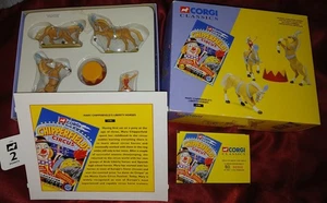 Vtg CORGI CLASSICS Chipperfield’s Circus Liberty Horses #31901 Cast Iron New NIB - Picture 1 of 12