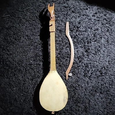 Vintage Hand Made 3-String Kabak Kemane, Gourd - Image 1 of 4