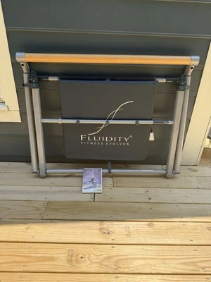 Fluidity Bar Fitness Evolved Dance Pilates Ballet Yoga Exercise Barre 3x New DVD - Image 1 of 4