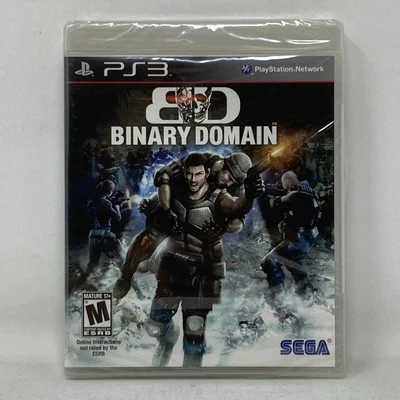 Binary Domain PlayStation 3 PS3 Sealed - Image 1 of 4