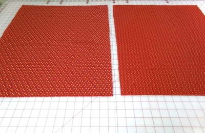 Lote de 2 cuartos de grasa. Diferentes patrones. Tela crujiente. 17,5x22, 18x22. J25-882 Foto 1 de 4