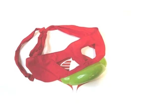 Teenage Mutant Ninja Turtles TMNT 1:1 Kids Costume Raphael Mask 1989 - Picture 1 of 2