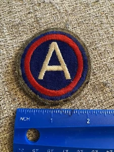 WWII US Army 3rd Army Greenback Patch INV11645 - Picture 1 of 3