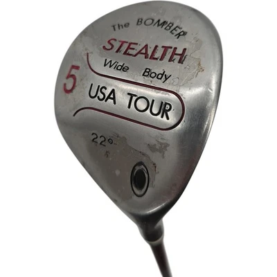 USA Tour The Bomber Stealth Wide Body Super Size 22° 5 Wood" Graphite Shaft 42" - Image 1 of 4