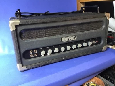 Старый Univox модель U-1226 вакуумная трубка усилитель голова в отличном рабочем состоянии - Изображение 1 из 4