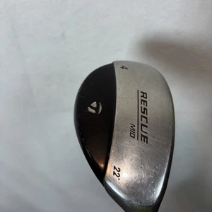TaylorMade Rescue Mid 22* #4 rescue wood men’s right handed graphite Regula flex - Picture 1 of 12