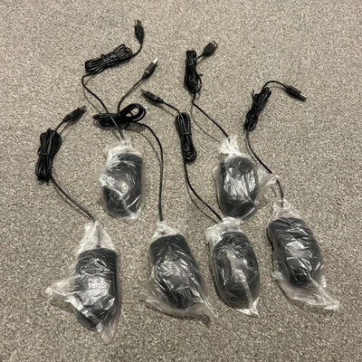 Job Lot USB Mouse’s Cctv PCs Laptops Computers  Black New (x6) - Image 1 of 4