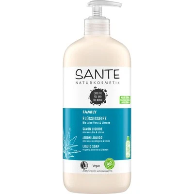 Sante FAMILY Flüssigseife Bio-Aloe Vera & Limone 500 ml