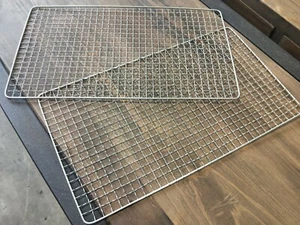 2 x New Hibachi Yakitori BBQ Grill Cooking Mesh (40.5 x 23.5cm) - Picture 1 of 1