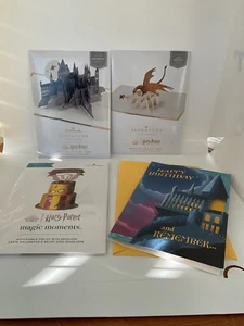 (Harry Potter) lot 4 pop up cards, hallmark, American greeting, light sound - Picture 1 of 7