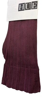 HUE Women's Triple Rib Knee High Socks One Size , Claret 1 Pair - Image 1 of 2