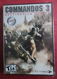 Commandos 3 Destination Berlin (PC CD) New US Retail Store Boxed Edition Sealed - Picture 1 of 6