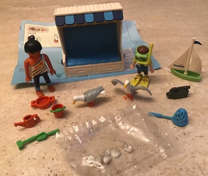 JEU "PLAYMOBIL - MAMAN & ENFANT AVEC FAUTEUIL DE PLAGE" - 3660 - Bild 1 von 3