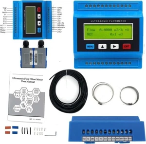Fixed Ultrasonic Flow Meter with TM-1 Transducer Velocity Range 0~+/-10m/s - Picture 1 of 11