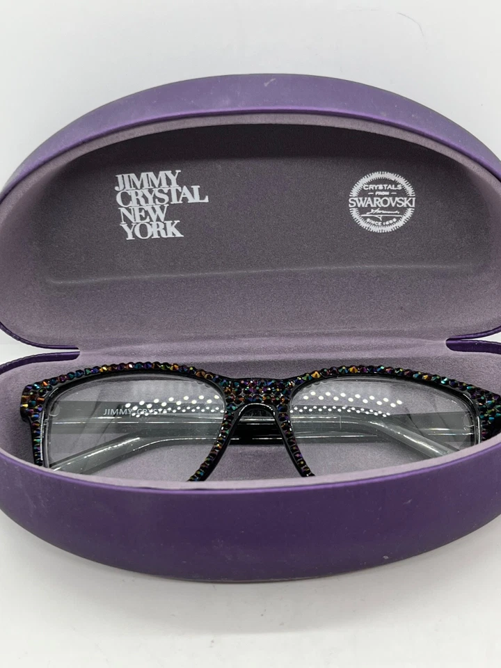 Jimmy Crystal Reading Glasses Swarovski Crystal - Reader = 1.50 - Image 1 of 4