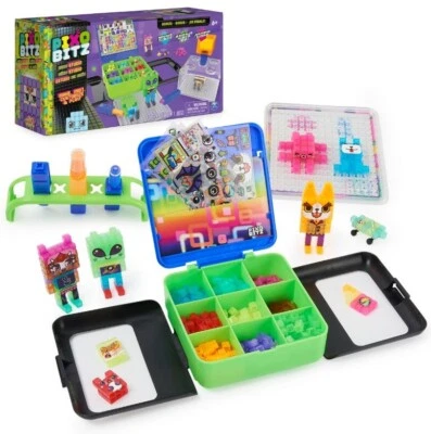 Pixobitz Neon Studio Craft And Design Set with 600 pc. Arts and Crafts Kids Toys - Image 1 of 4