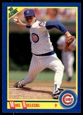 1990 Score Mike Bielecki Chicago Cubs #484