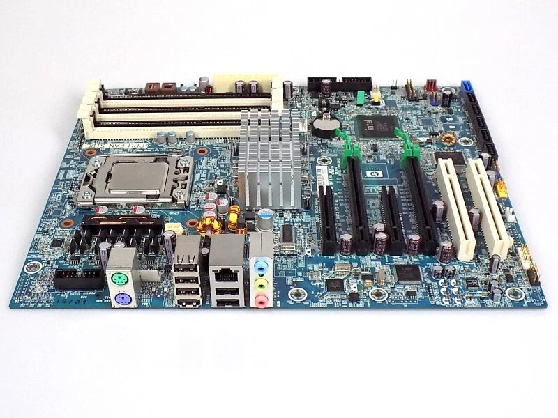 Mainboard CPU Bundle: HP 586968-001 X58 ATX DDR3 ECC + Intel Xeon W3550 @3.06Ghz - Bild 1 von 1