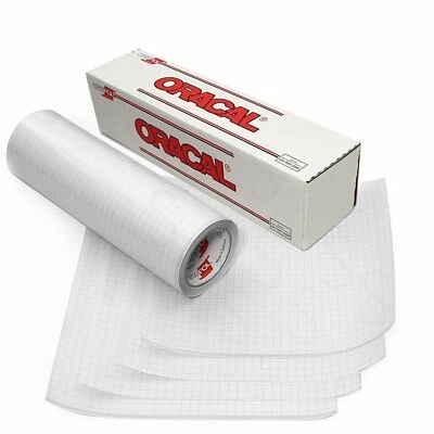 Oratape -Clear Transfer Tape MT80P - 12"x5' roll-use with Oracal 631 & 651 Vinyl - Image 1 of 4