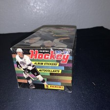 SEALED Panini Album Stickers Autocollants 1990-91 NHL  Box