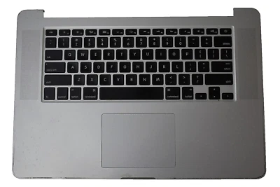 Apple MacBook Pro (Retina Mid-2012) A1398 15" English Keyboard Palmrest Touchpad - Image 1 of 4