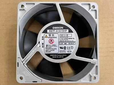 OMRON R87F-A1A15HP 100V AC AXIAL FLOW FAN CABINET COOLING FAN - Image 1 of 4