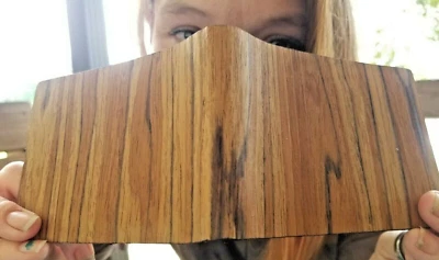 OLIVE WOOD Wallet bi-Fold Men Bill fold Slim ERGO UNIQUE HIPSTER NEW Authentic - Image 1 of 4