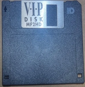 VIP Disk 3,5" Leerdiskette – selten & retro – für Sammler - Bild 1 von 1