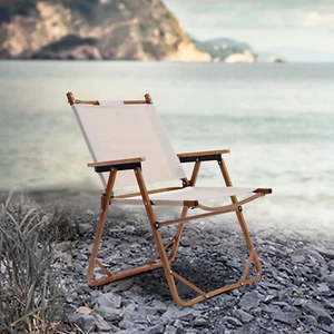 Portable Folding Chair Oxford Cloth for Camping Hiking Picnic Stool Seat Outdoor - Picture 1 of 11