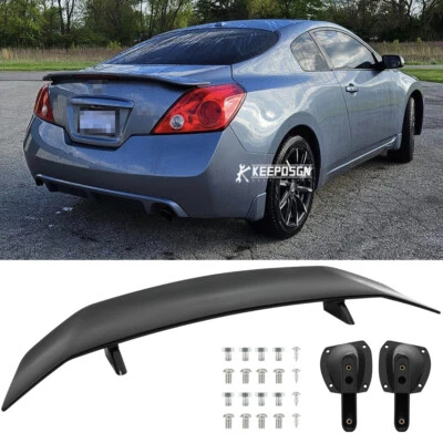 47" Rear Trunk Spoiler Racing GT Wing Gloss Black For Nissan Altima Sedan Coupe - Image 1 of 4