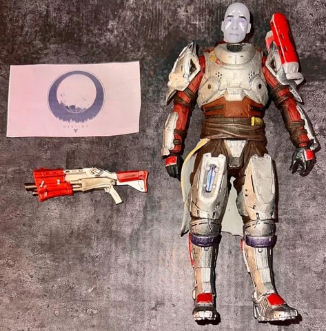 Destiny 2 McFarlane Video Series Titan Vanguard Mentor Commander Zavala Figure Cover