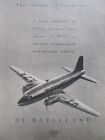 12/46 PUB DE HAVILLAND PROPELLER VIKING INDIAN NATIONAL AIRWAYS RUMBOLD PANDA AD