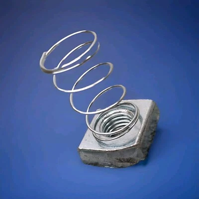 EATON B-LINE N255ZN Zinc Plated Steel Spring Nut, 5/8 in. Qty-1  - Image 1 of 4