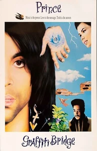 Póster promocional enmarcado Prince Graffiti Bridge - Imagen 1 de 2
