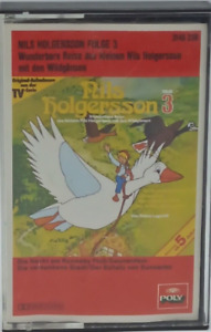 Nils Holgersson mit den Wildgänsen Hörspiel Kassette Tape Poly Folge drei  1981