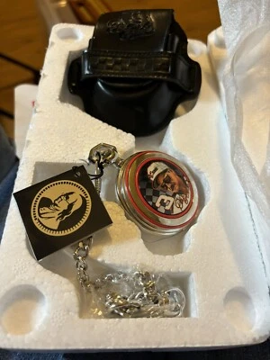 RELOJ BOLSILLO FRANKLIN COMO NUEVO NASCAR #3 DALE WONHARDT SR CON CLIP PARA CINTURÓN B11YQ79 Foto 1 de 3